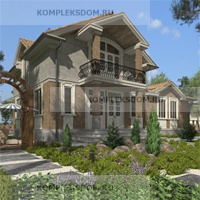 проект дома KDM-1416 общ. площадь 192.90 м2