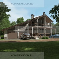 проект дома KDM-1784 общ. площадь 359.90 м2