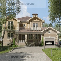 проект дома KDM-211264 общ. площадь 369.50 м2