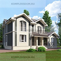 проект дома KDM-217123 общ. площадь 397.70 м2