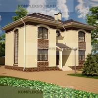 проект дома KDM-1661 общ. площадь 290.00 м2