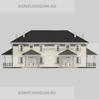 проект дома KDM-2380 общ. площадь 303.20 м2