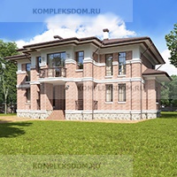 проект дома KDM-211218 общ. площадь 282.30 м2
