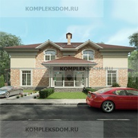 проект дома KDM-1569 общ. площадь 217.55 м2