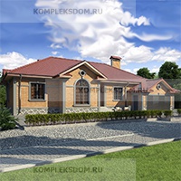 проект дома KDM-4664 общ. площадь 366.25 м2