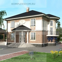 проект дома KDM-1727 общ. площадь 221.70 м2