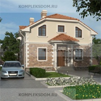 проект дома KDM-1438 общ. площадь 141.14 м2