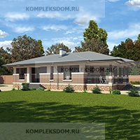 проект дома KDM-184950 общ. площадь 274.85 м2