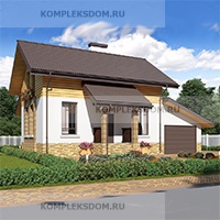 проект дома KDM-206732 общ. площадь 104.00 м2
