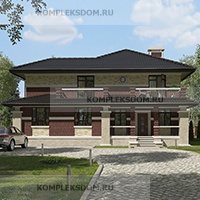 проект дома KDM-211102 общ. площадь 205.50 м2