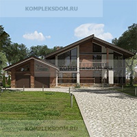 проект дома KDM-211307 общ. площадь 350.40 м2