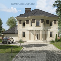 проект дома KDM-2570 общ. площадь 317.00 м2