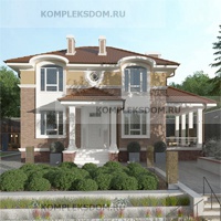 проект дома KDM-2068 общ. площадь 117.90 м2