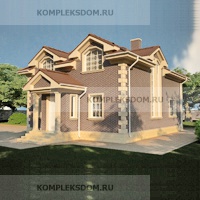 проект дома KDM-1436 общ. площадь 183.56 м2