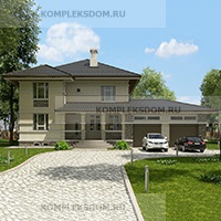 проект дома KDM-297648 общ. площадь 383.15 м2