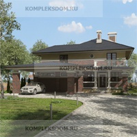 проект дома KDM-208884 общ. площадь 330.20 м2