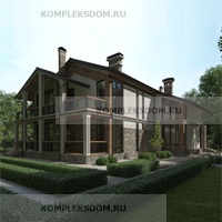 проект дома KDM-1785 общ. площадь 314.80 м2