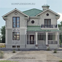 проект дома KDM-1614 общ. площадь 202.45 м2