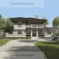 проект дома KDM-301805 общ. площадь 267.45 м2