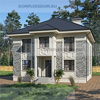 проект дома KDM-301844 общ. площадь 214.65 м2