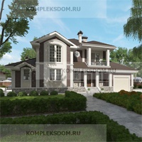 проект дома KDM-211080 общ. площадь 267.95 м2