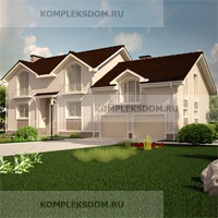 проект дома KDM-1800 общ. площадь 322.06 м2