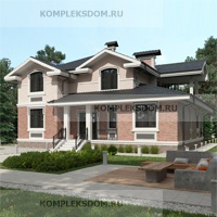 проект дома KDM-2052 общ. площадь 198.60 м2