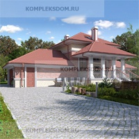 проект дома KDM-2467 общ. площадь 117.70 м2