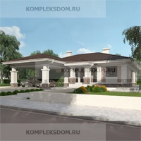 проект дома KDM-1513 общ. площадь 192.40 м2