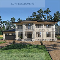 проект дома KDM-297703 общ. площадь 333.45 м2