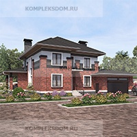 проект дома KDM-13804 общ. площадь 409.80 м2
