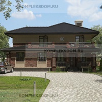 проект дома KDM-297635 общ. площадь 366.90 м2