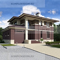 проект дома KDM-206756 общ. площадь 282.70 м2