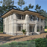 проект дома KDM-297686 общ. площадь 232.70 м2