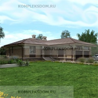 проект дома KDM-2044 общ. площадь 173.80 м2