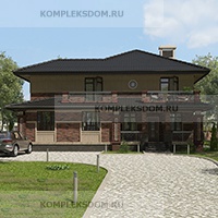 проект дома KDM-211101 общ. площадь 227.25 м2