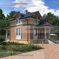проект дома KDM-162329 общ. площадь 94.45 м2