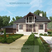 проект дома KDM-2658 общ. площадь 218.50 м2