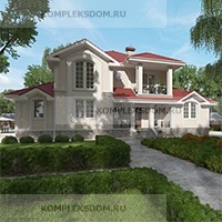 проект дома KDM-211215 общ. площадь 265.90 м2