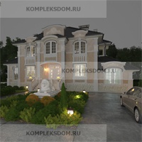 проект дома KDM-1703 общ. площадь 244.95 м2