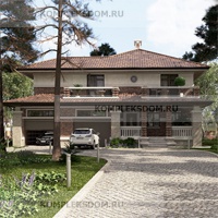 проект дома KDM-206851 общ. площадь 225.70 м2