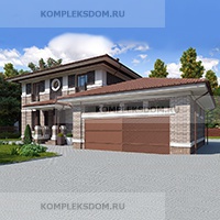 проект дома KDM-301824 общ. площадь 228.25 м2