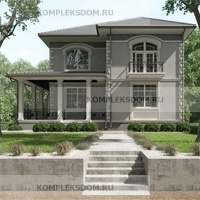 проект дома KDM-1505 общ. площадь 181.70 м2