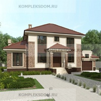 проект дома KDM-1710 общ. площадь 204.65 м2