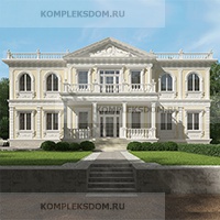 проект дома KDM-154102 общ. площадь 399.70 м2