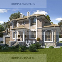 проект дома KDM-2453 общ. площадь 191.60 м2