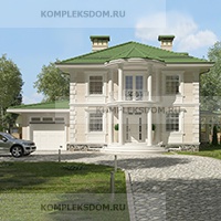 проект дома KDM-206763 общ. площадь 204.55 м2