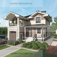 проект дома KDM-2053 общ. площадь 170.90 м2