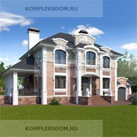 проект дома KDM-1700 общ. площадь 226.60 м2