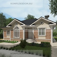 проект дома KDM-2725 общ. площадь 264.70 м2